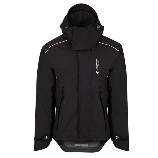 AT4480 - Heavy Duty Full Zip Waterproof Jacket - Black - Treehog