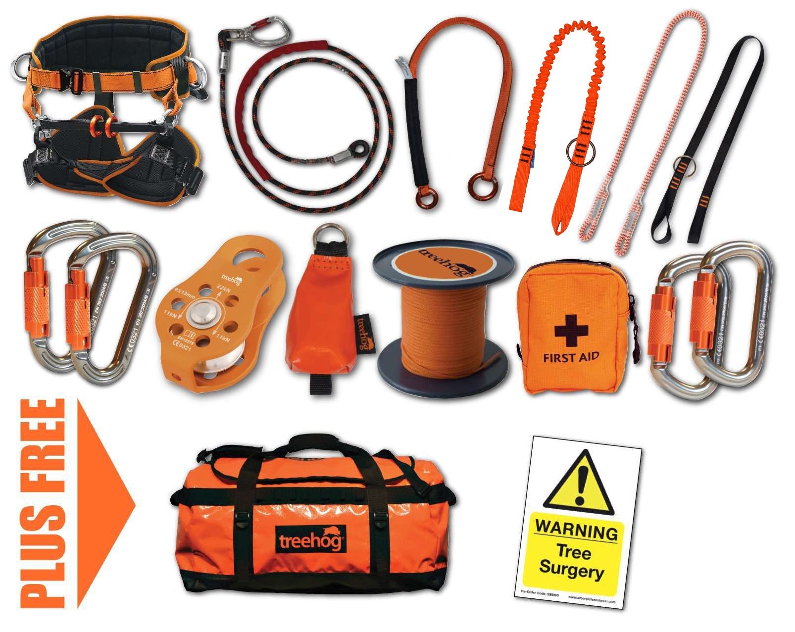 climbing gear uk THCKIT2 Treehog Standard Climbing Kit