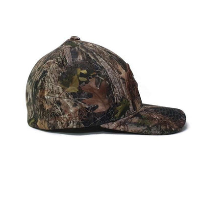 AT050 - Baseball Cap Curved Peak Heritage - Camo - Treehog