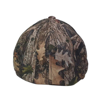 AT050 - Baseball Cap Curved Peak Heritage - Camo - Treehog