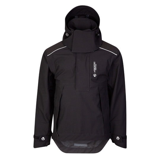 AT4460 - Heavy Duty Half Zip Breathedry Jacket - Black - Treehog