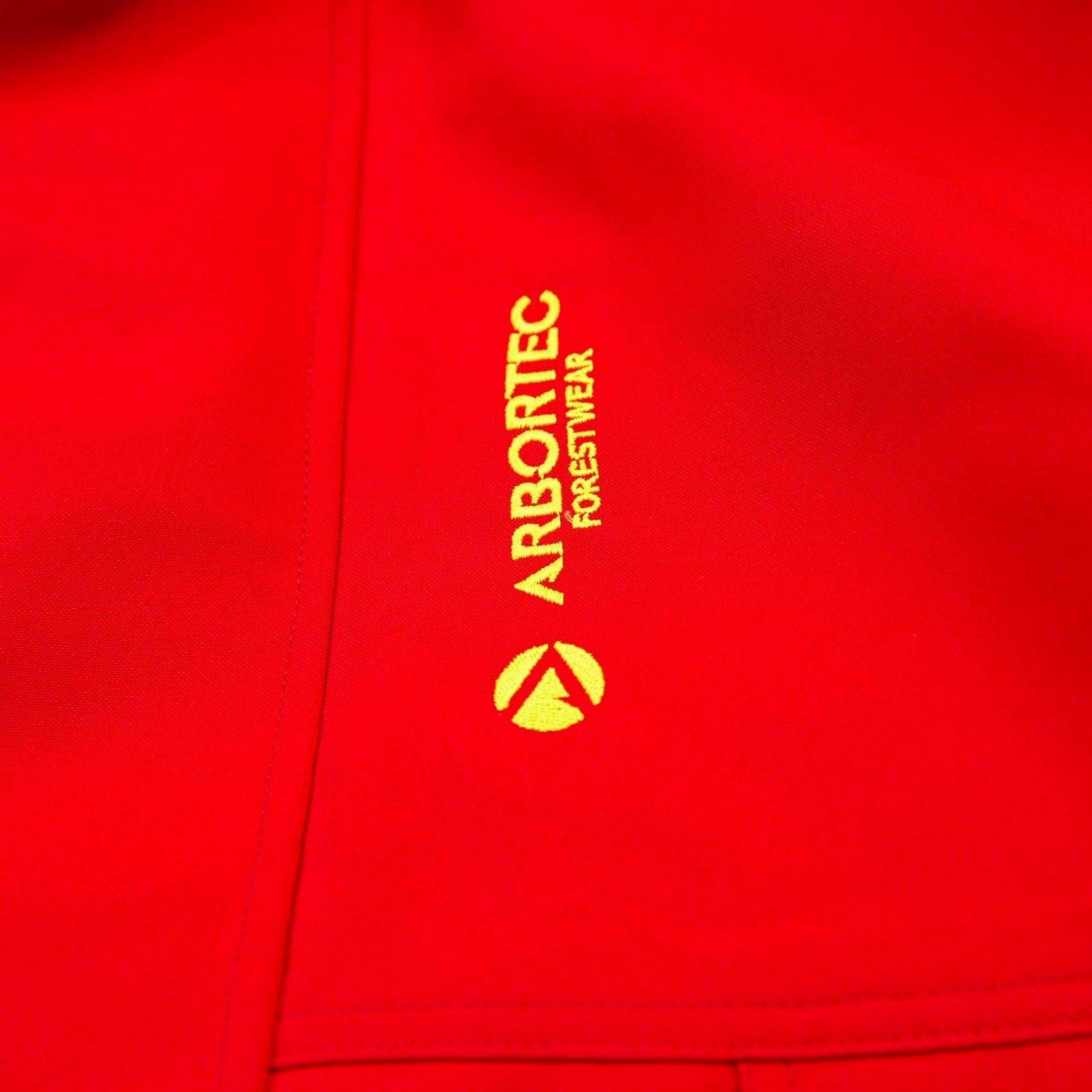 AT4460 - Heavy Duty Half Zip Waterproof Jacket - Red - Treehog