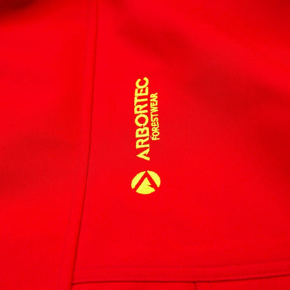 AT4460 - Heavy Duty Half Zip Waterproof Jacket - Red - Treehog
