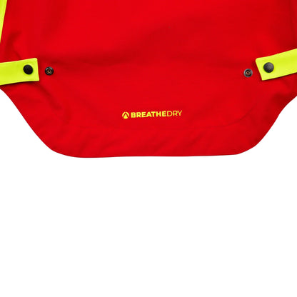 AT4460 - Heavy Duty Half Zip Waterproof Jacket - Red - Treehog