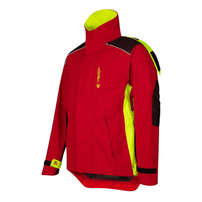 AT4480 - Heavy Duty Full Zip Waterproof Jacket - Red - Treehog