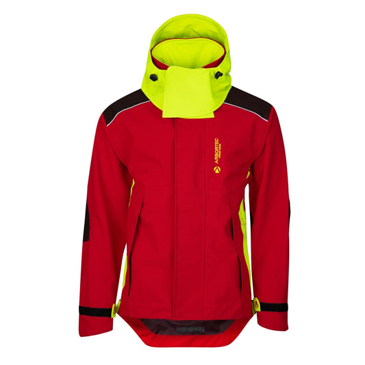 AT4480 - Heavy Duty Full Zip Waterproof Jacket - Red - Treehog