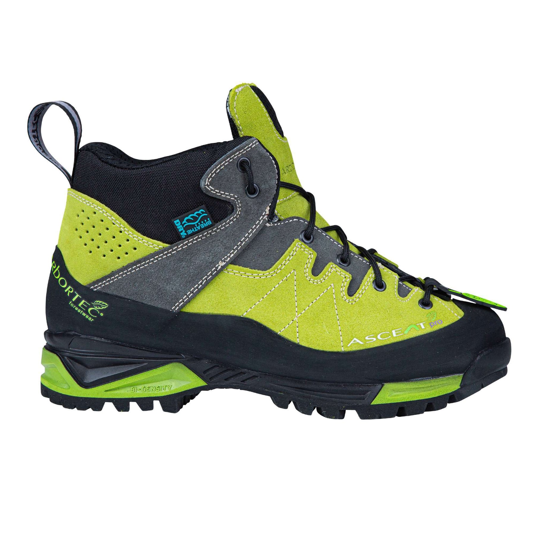 AT51000 Ascent Pro Climbing Boot Lime Treehog