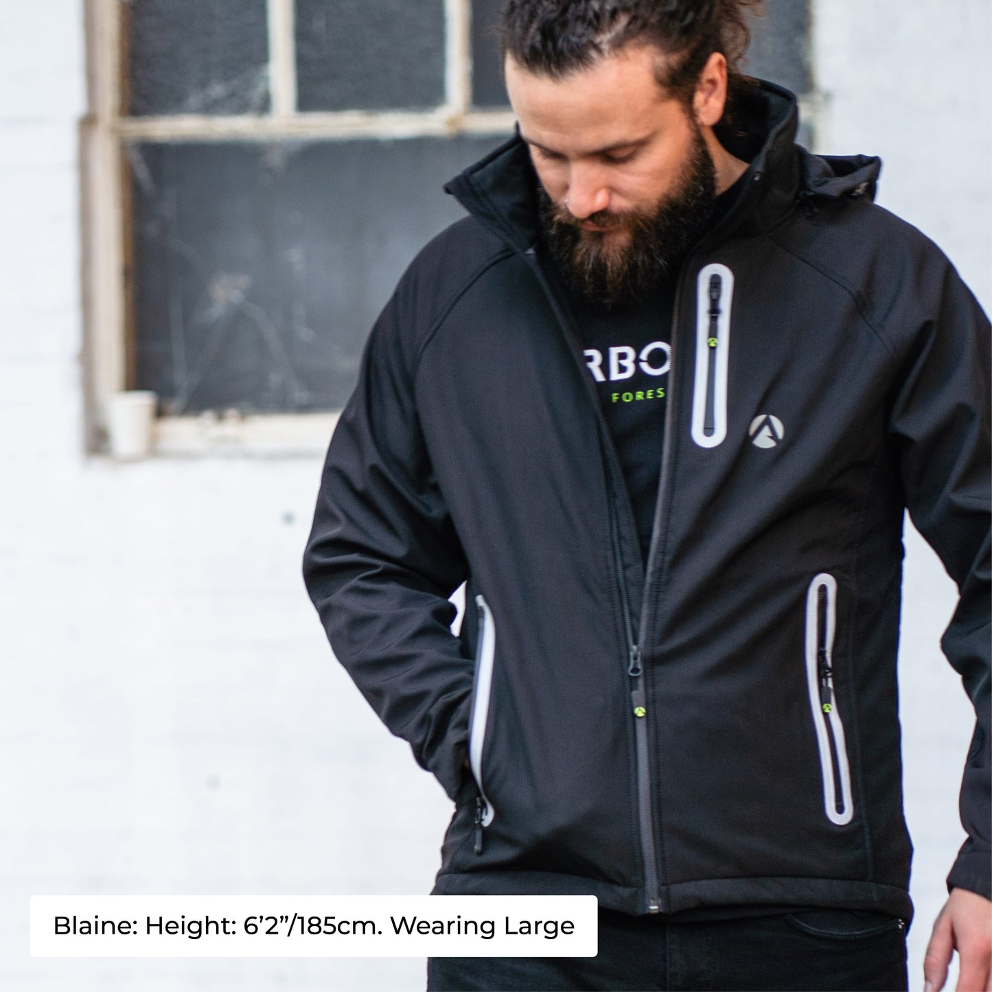 Caiman Breathedry Softshell Black - Treehog