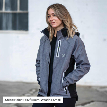 Caiman Breathedry Softshell Grey - Treehog