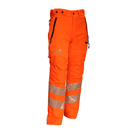 THHV1670 Hi-Vis Orange Chainsaw Trouser Design C Class 1 - Treehog