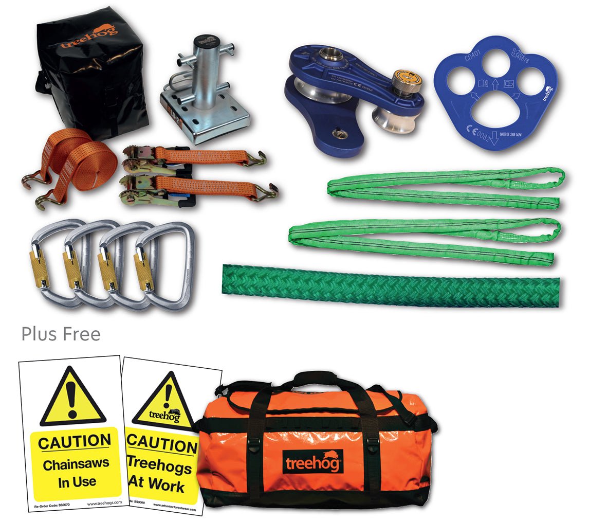 Tree Hog Rigging Blocks THRKIT2 Medium Rigging Kit Treehog - Treehog