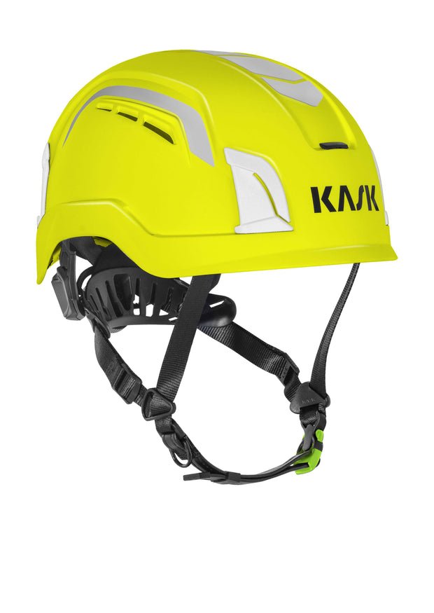 WHE00076 KASK Zenith X Air Hi-Vis Helmet - Treehog